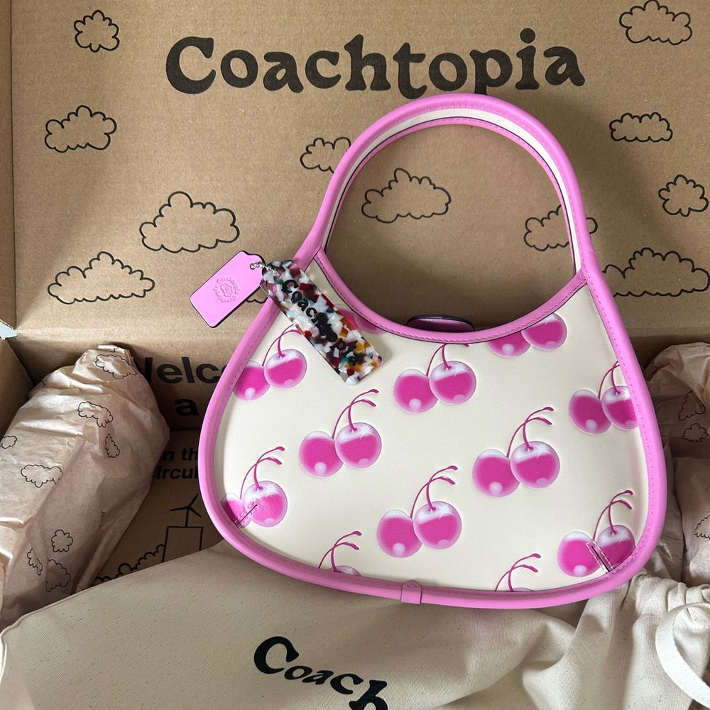 Coachtopia Pink Cherry Ergo Bag